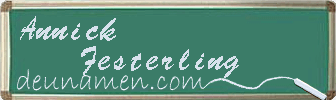 Annick Festerling Visitenkarte